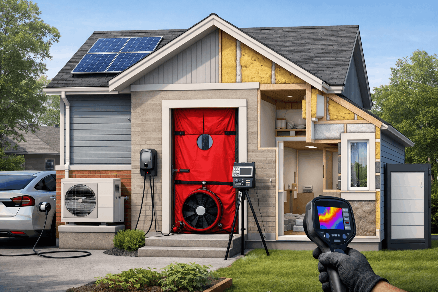 Blower Door Test Cost in Ontario: What to Expect